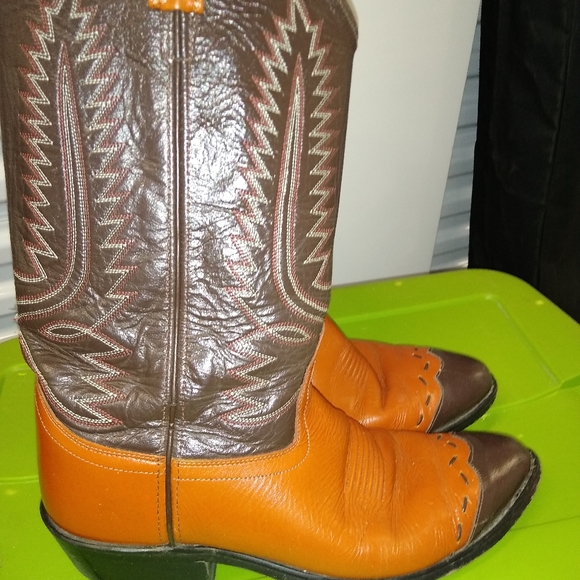 Western Cowboy boots and Chippewa Biker and work boots - Picture 3 of 16
